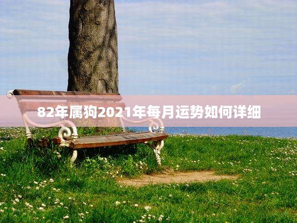 82年属狗2021年每月运势如何详细