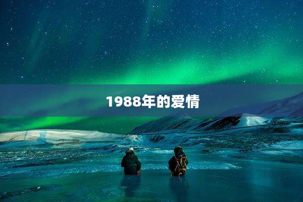 1988年的爱情
