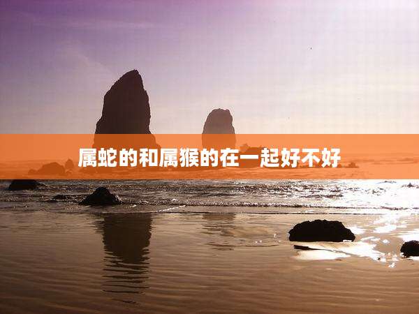 属蛇的和属猴的在一起好不好