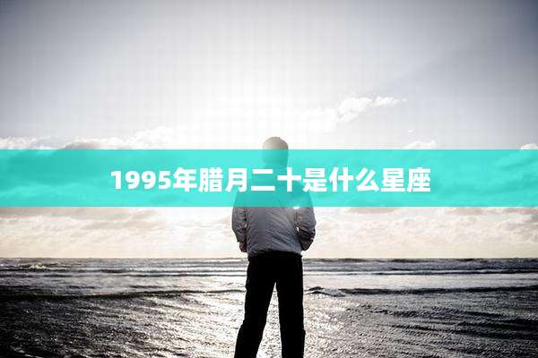 1995年腊月二十是什么星座