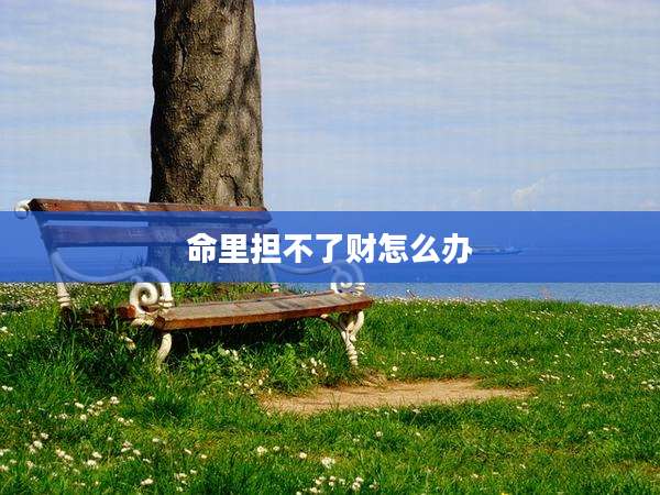 命里担不了财怎么办