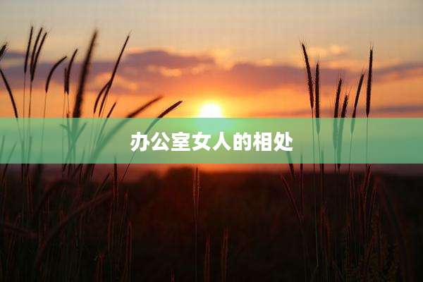 办公室女人的相处