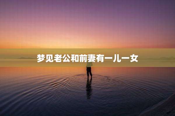 梦见老公和前妻有一儿一女