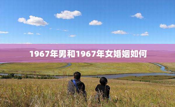1967年男和1967年女婚姻如何