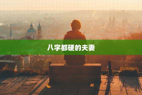 八字都硬的夫妻