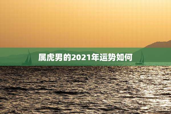 属虎男的2021年运势如何