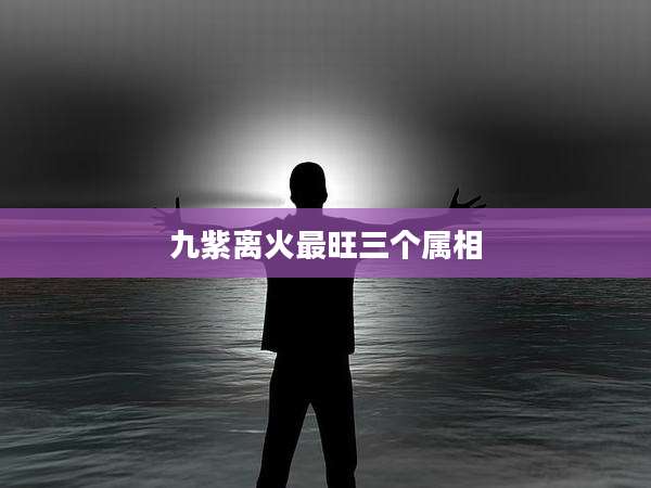 九紫离火最旺三个属相