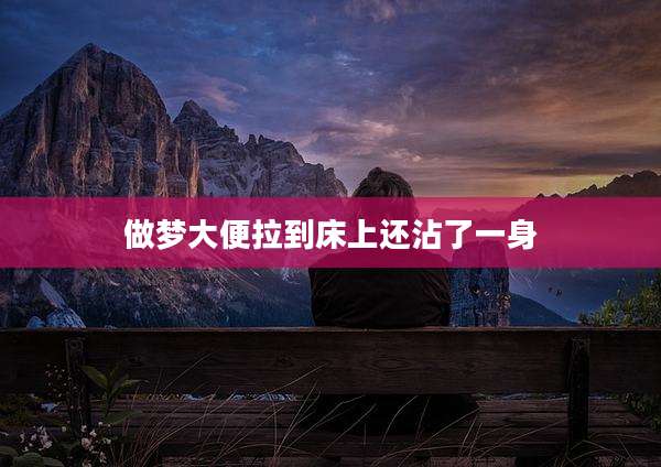 做梦大便拉到床上还沾了一身