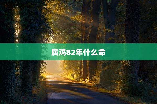 属鸡82年什么命