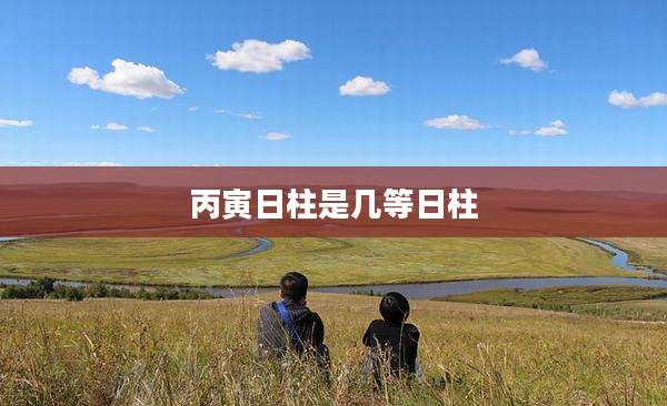 丙寅日柱是几等日柱