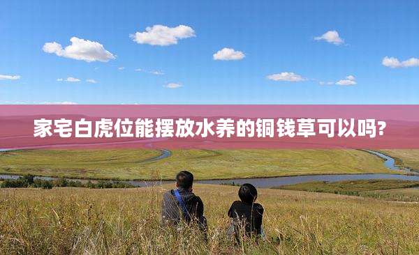 家宅白虎位能摆放水养的铜钱草可以吗?