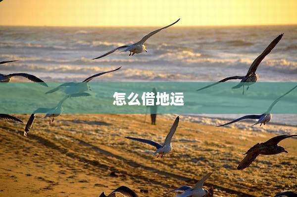 怎么借地运