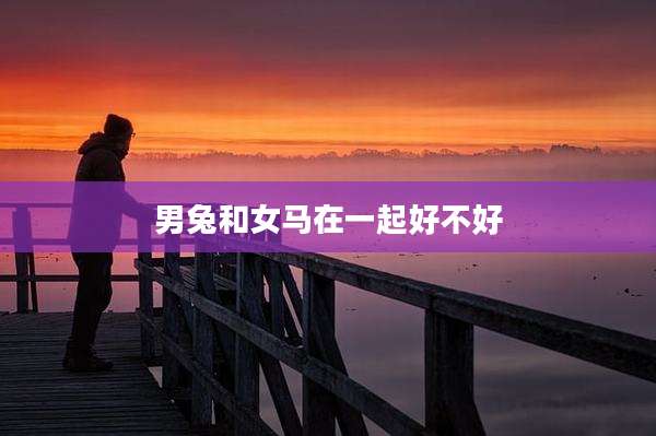 男兔和女马在一起好不好