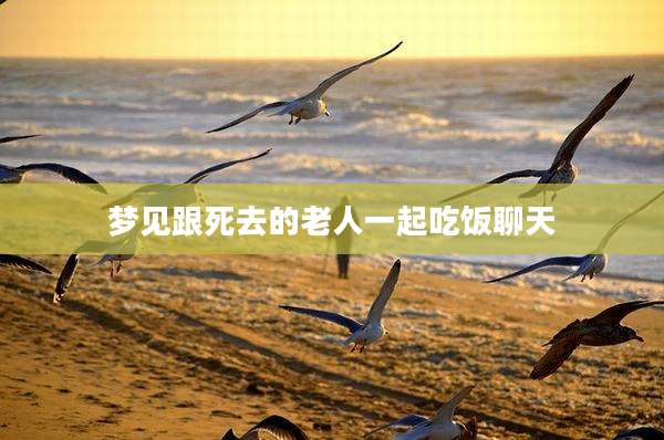 梦见跟死去的老人一起吃饭聊天