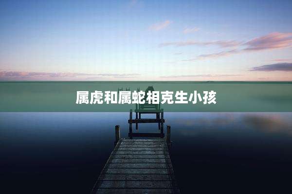 属虎和属蛇相克生小孩