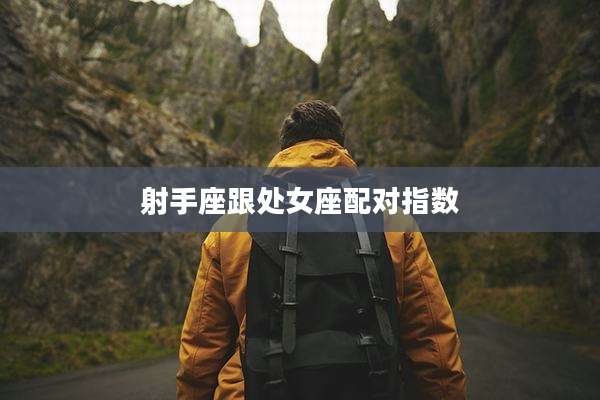 射手座跟处女座配对指数