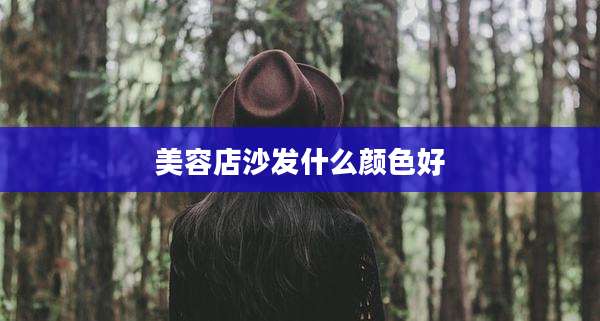 美容店沙发什么颜色好