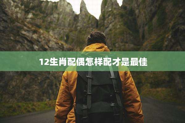 12生肖配偶怎样配才是最佳