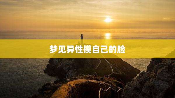 梦见异性摸自己的脸