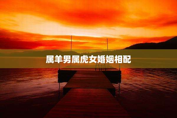 属羊男属虎女婚姻相配