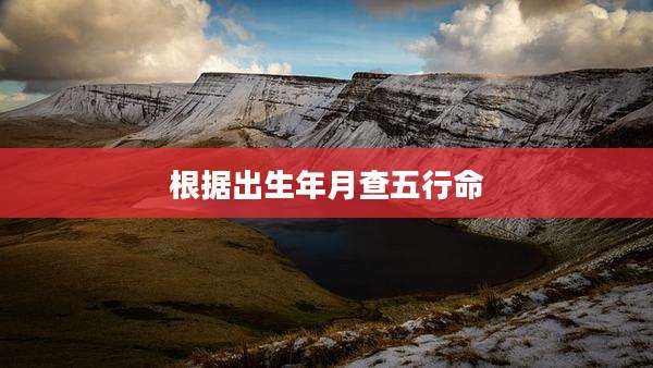 根据出生年月查五行命