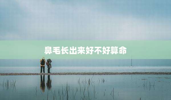 鼻毛长出来好不好算命