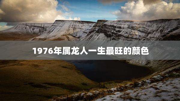 1976年属龙人一生最旺的颜色