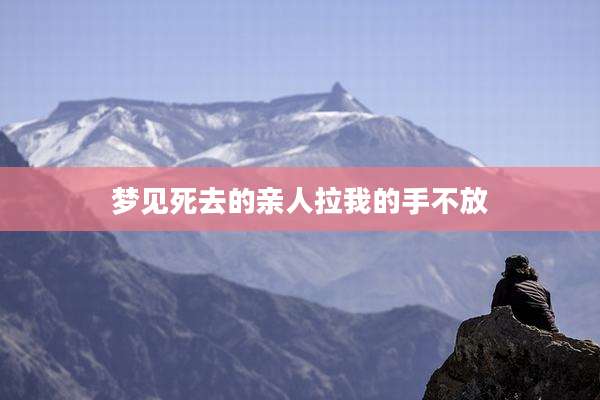 梦见死去的亲人拉我的手不放