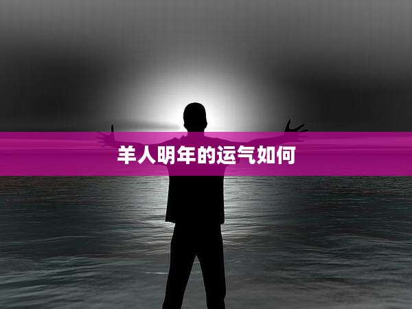 羊人明年的运气如何