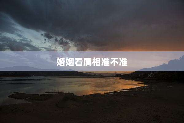 婚姻看属相准不准