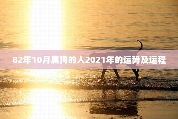 82年10月属狗的人2021年的运势及运程