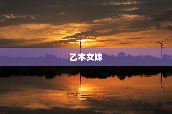 乙木女嫁