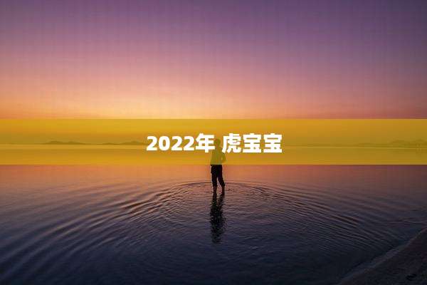 2022年 虎宝宝