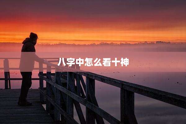 八字中怎么看十神