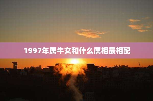 1997年属牛女和什么属相最相配