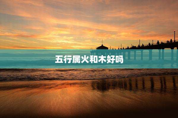 五行属火和木好吗