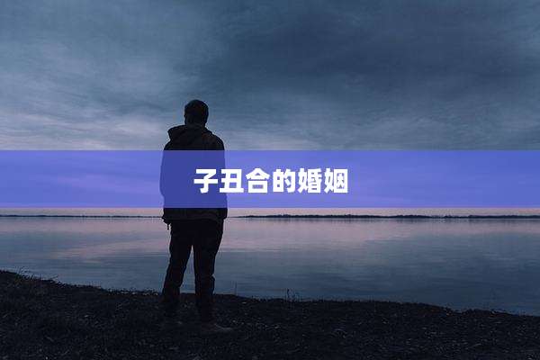 子丑合的婚姻