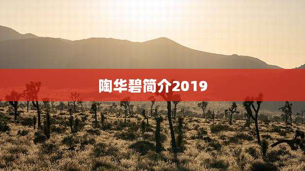陶华碧简介2019