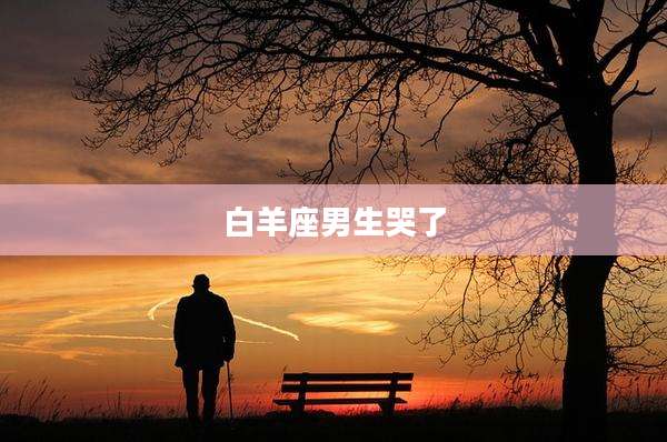 白羊座男生哭了