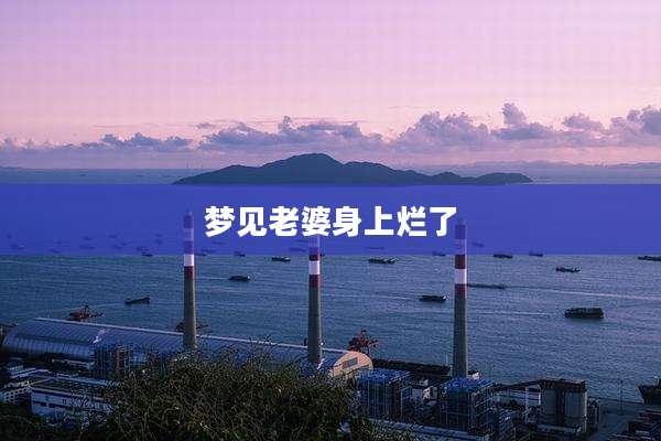 梦见老婆身上烂了