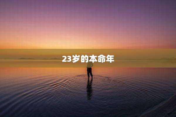 23岁的本命年