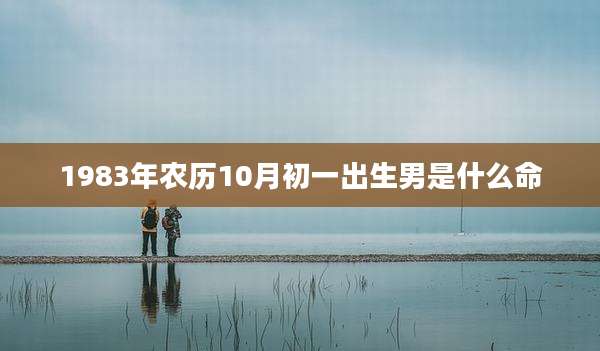 1983年农历10月初一出生男是什么命