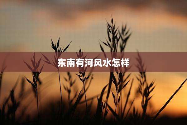 东南有河风水怎样