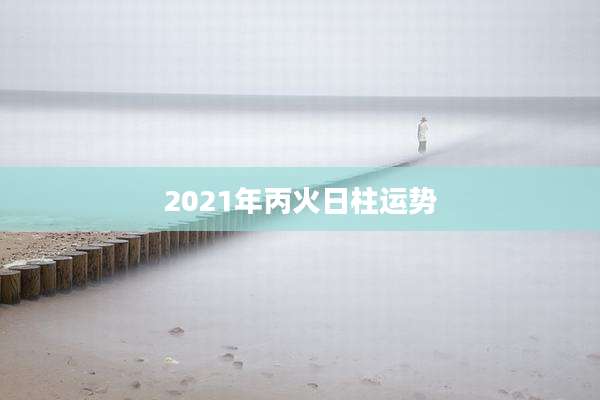 2021年丙火日柱运势