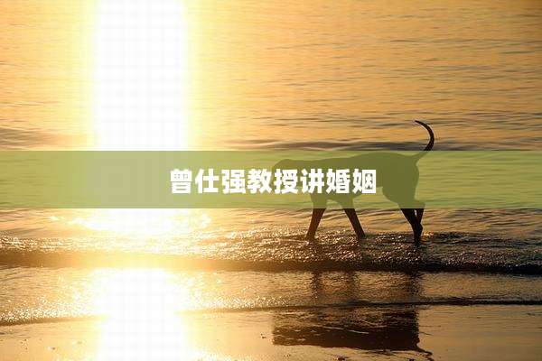 曾仕强教授讲婚姻