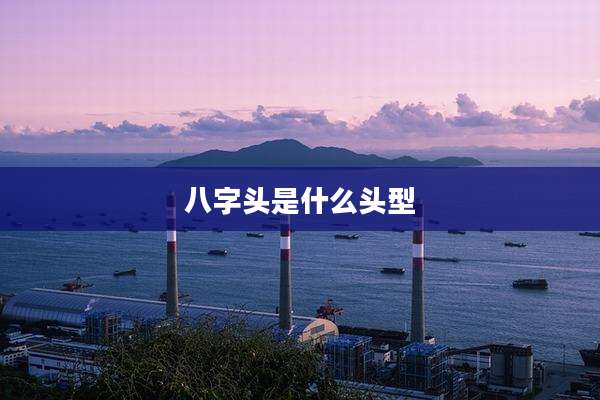 八字头是什么头型