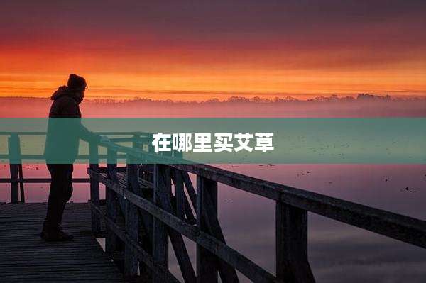 在哪里买艾草