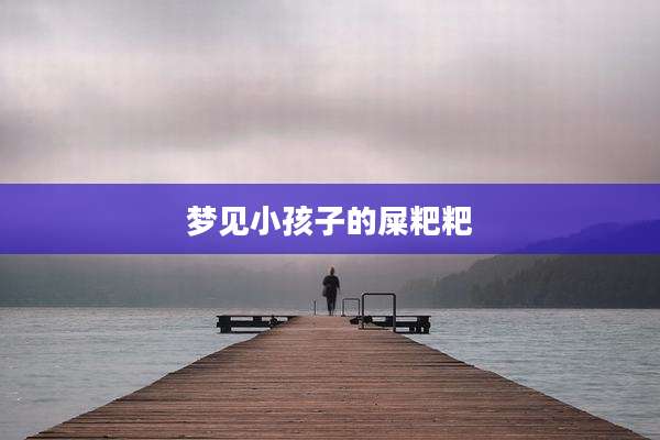 梦见小孩子的屎粑粑