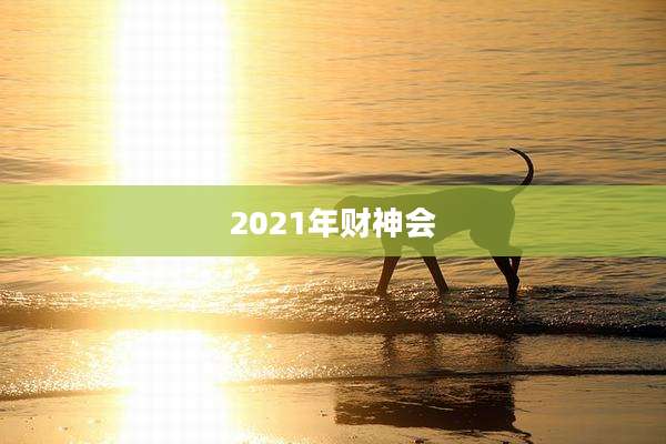 2021年财神会