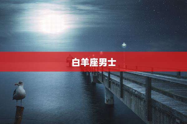 白羊座男士